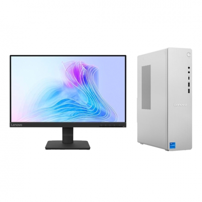 LENOVO PC DESKTOP IC IDEACENTRE TOWER 08IRH9 58ID CLOUD GREY INTEL CORE i5-13420 8GB 512GB INTEL ARC A310 WIN 11 HOME + OFFICE HOME 2024 + M 365 1 YEAR