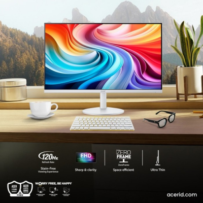 MONITOR LED ACER SA243Y 24'' IPS FULL HD 1080P 120HZ 1MS HDMI 1.4 VGA ZEROFRAME DESIGN ULTRA-THIN PROFILE