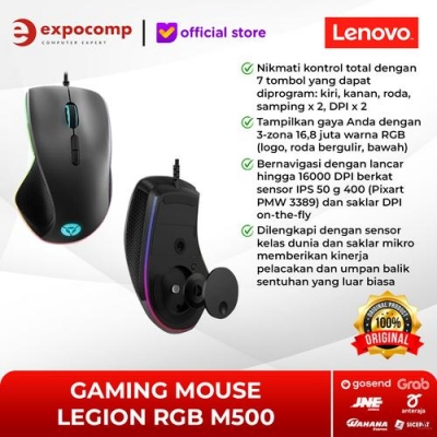 LENOVO GAMING MOUSE LEGION RGB M500 - ORIGINAL