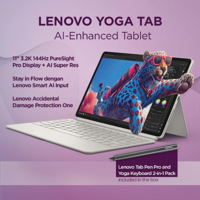LENOVO YOGA TAB - 12/256GB - TABLET ANDROID AI