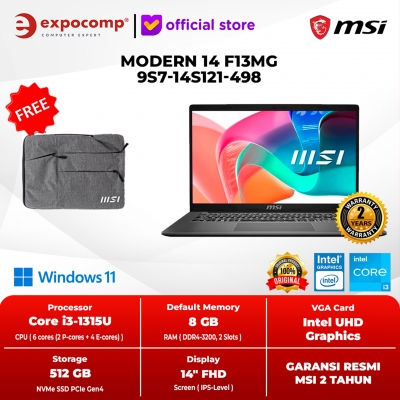MSI MODERN 14 F13MG 9S7-14S121-498