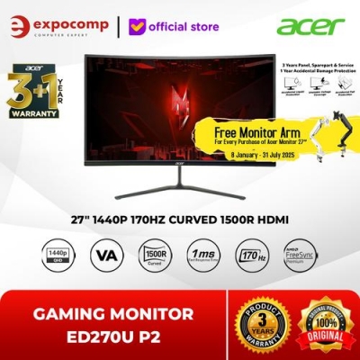 ACER GAMING MONITOR ED270U P2 27